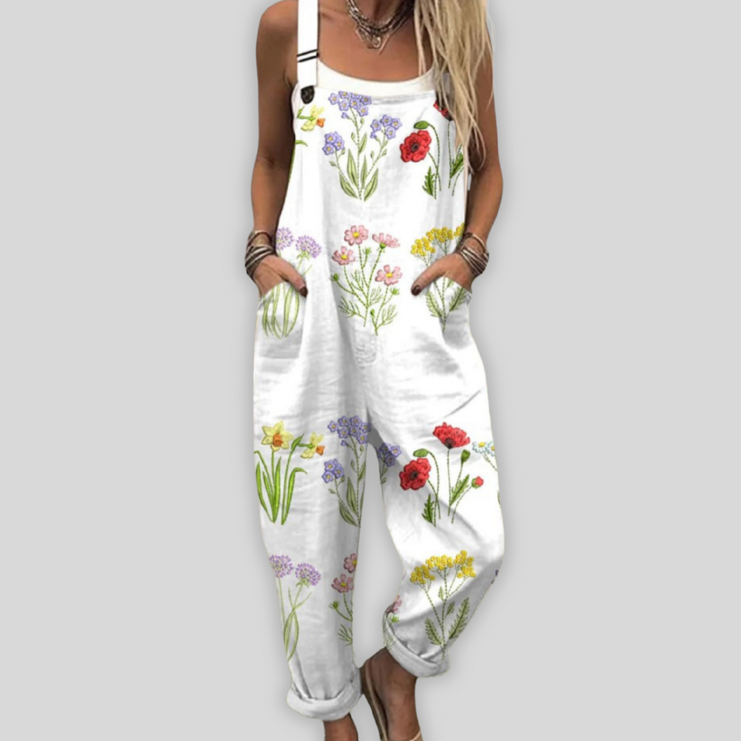 Bo™ |Elegant Jumpsuit med Løs Pasform til Afslappet Stil