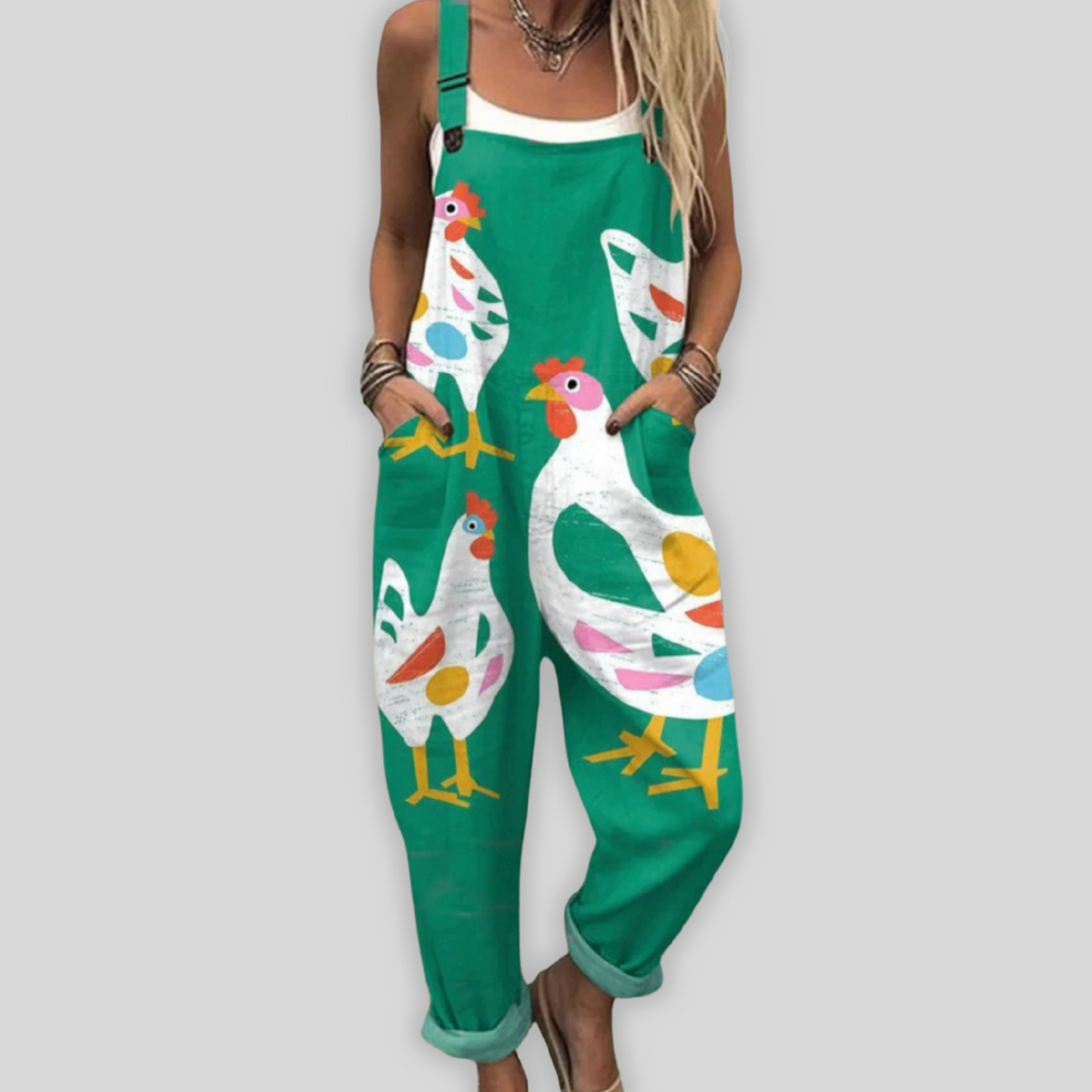 Bo™ |Elegant Jumpsuit med Løs Pasform til Afslappet Stil