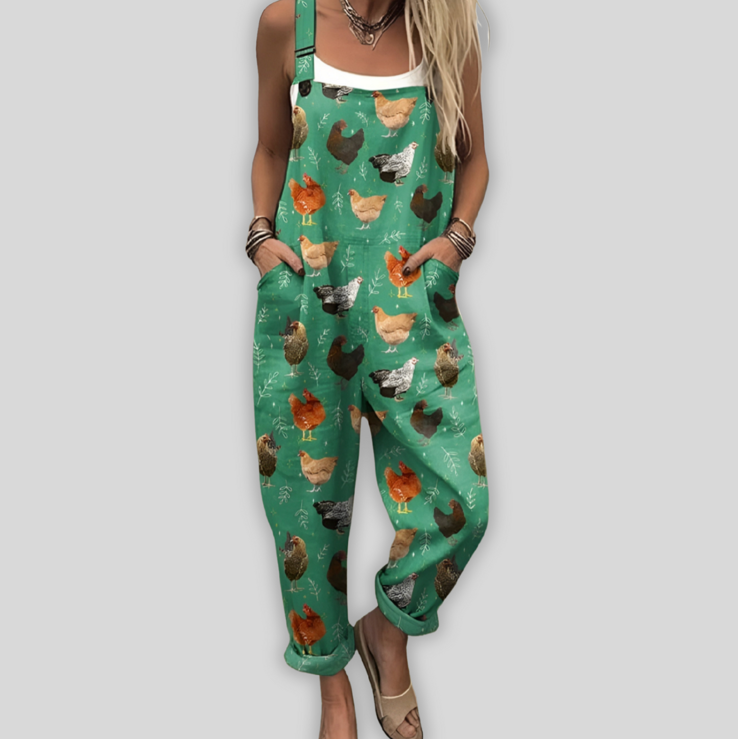 Bo™ |Elegant Jumpsuit med Løs Pasform til Afslappet Stil