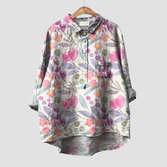 Miranda™ – Feminin Bluse med Elegant Silhuet til Enhver Anledning
