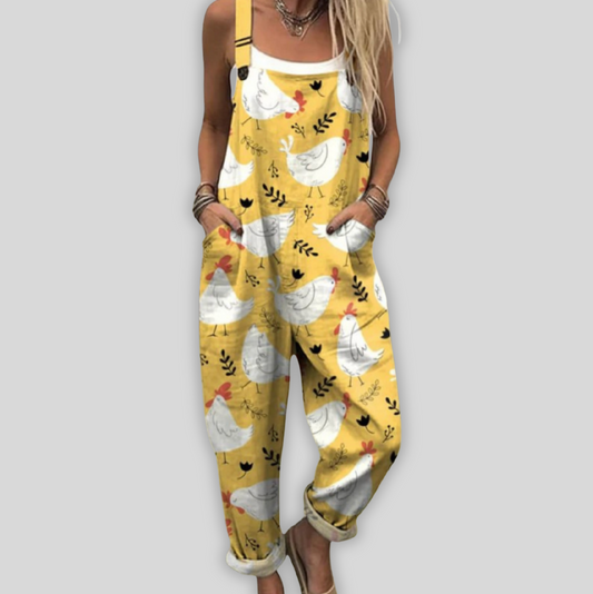 Bo™ |Elegant Jumpsuit med Løs Pasform til Afslappet Stil