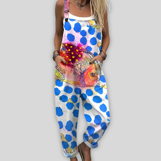 Bo™ |Elegant Jumpsuit med Løs Pasform til Afslappet Stil
