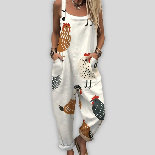 Bo™ |Elegant Jumpsuit med Løs Pasform til Afslappet Stil