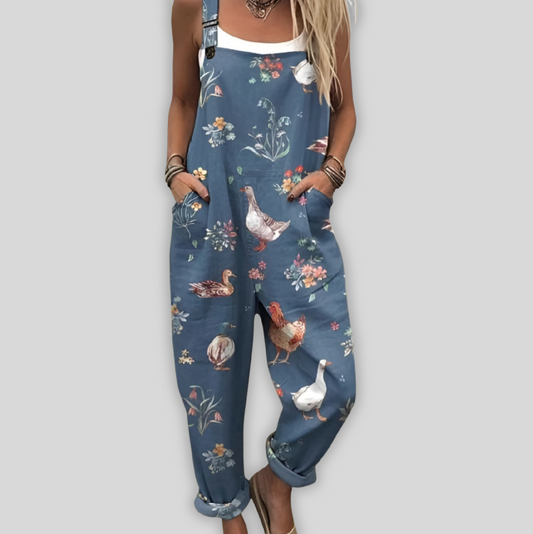 Bo™ |Elegant Jumpsuit med Løs Pasform til Afslappet Stil