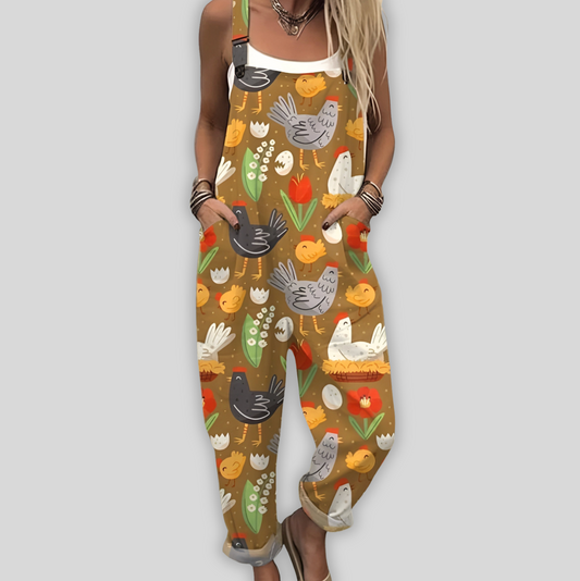 Bo™ |Elegant Jumpsuit med Løs Pasform til Afslappet Stil